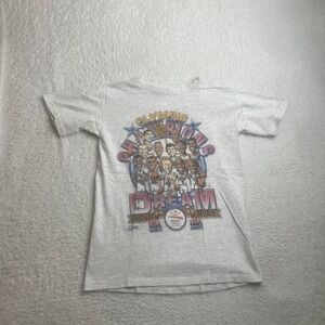 Vintage 1992 team USA Olympics dream team character tshirt single stitch Salem s